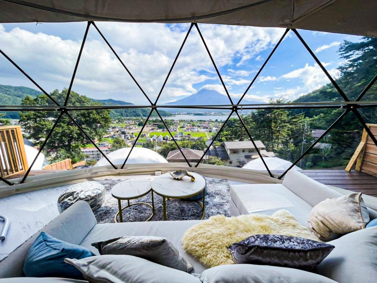 Mt,Fuji Glamping Terrace Minenohana - Vacation Stay 35711V 후지카와구치코 외부 사진