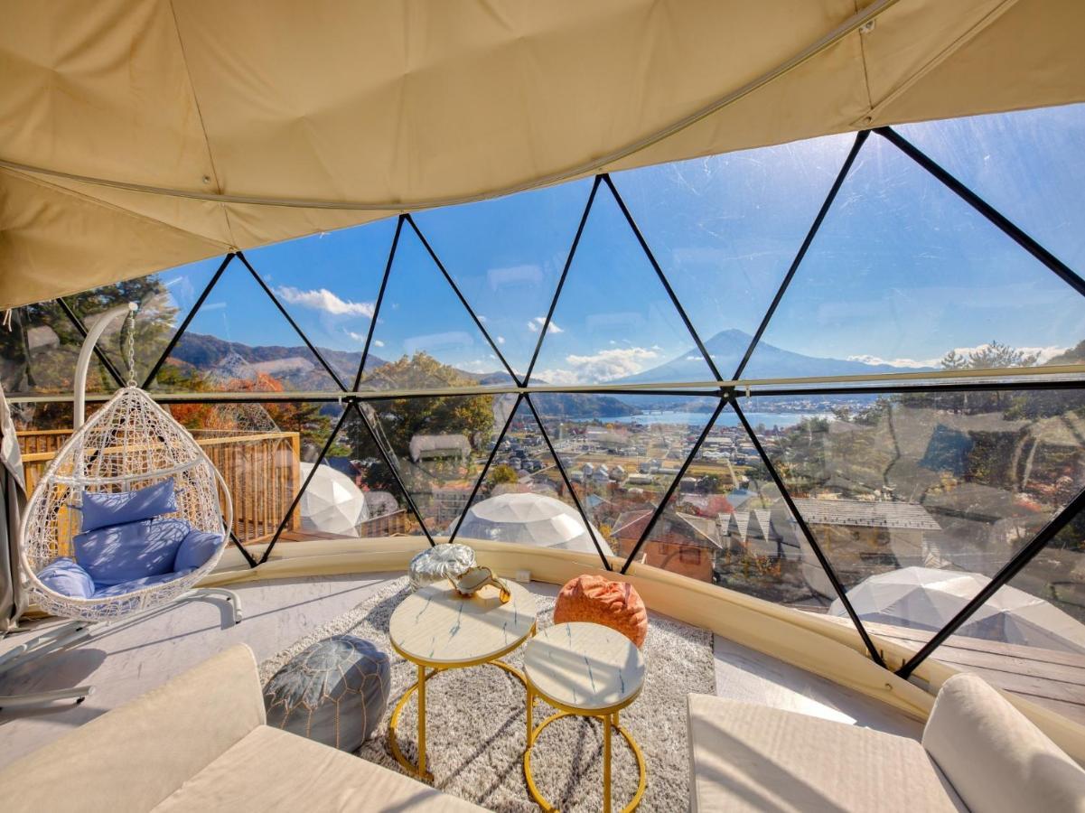 Mt,Fuji Glamping Terrace Minenohana - Vacation Stay 35711V 후지카와구치코 외부 사진