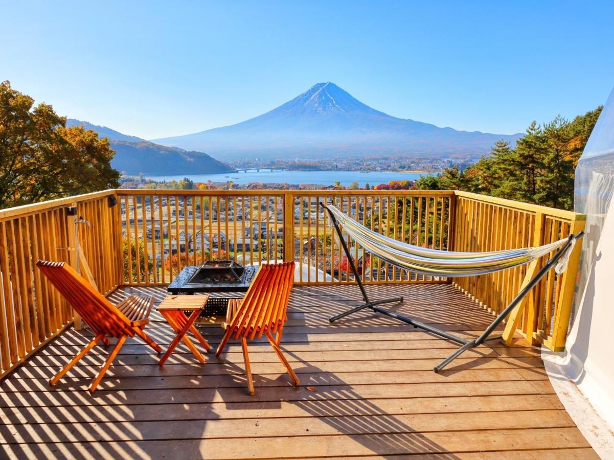 Mt,Fuji Glamping Terrace Minenohana - Vacation Stay 35711V 후지카와구치코 외부 사진